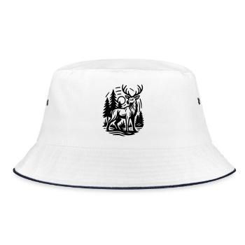 Cerf - Bob - blanc/marine - Devant