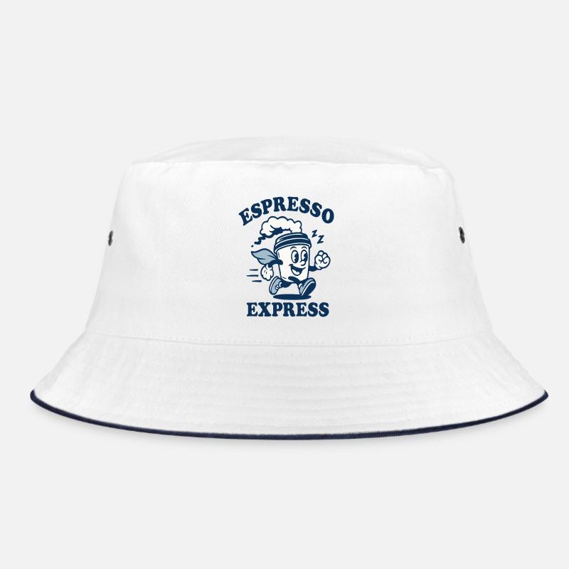Espresso Express Maskottchen Bucket Hat
