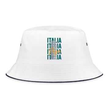 PISA - ITALIA - ITALY - ITALIEN - TOWER - TURM - Bucket Hat - white/navy - Front