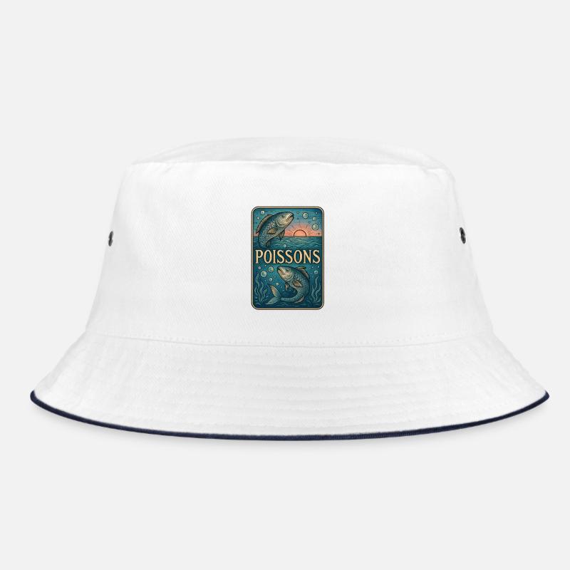 Fische Sternzeichen - Astrologie Bucket Hat