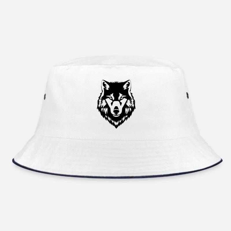 Wolf Wölfe T-shirt Geschenk Bucket Hat