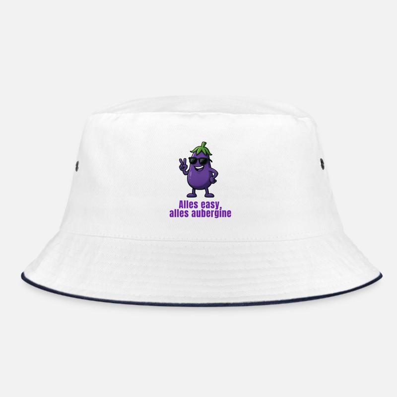 Aubergine - Everything easy Bucket Hat