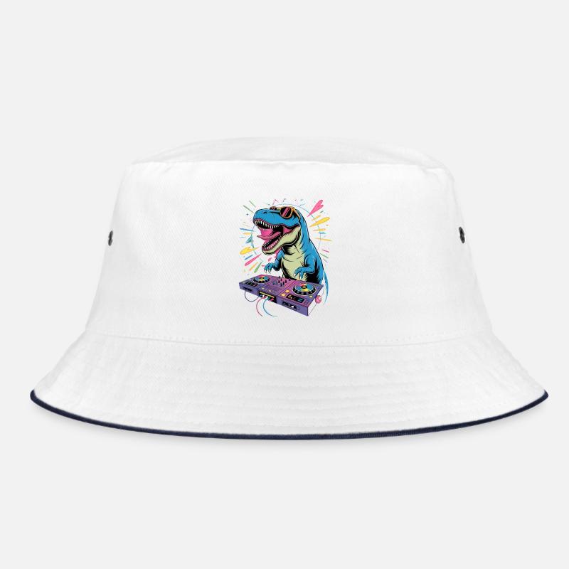 DJ Dinosaurier Bucket Hat