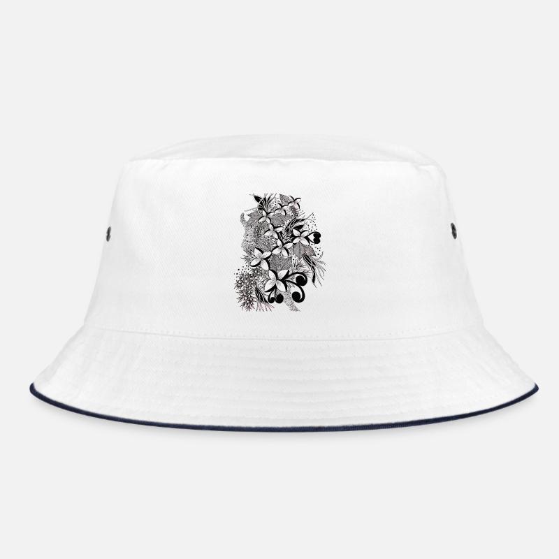 Lignes de fleurs monochromes Bob
