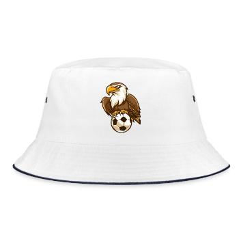 Eagle Kick Football Motif - Bob - blanc/marine - Devant