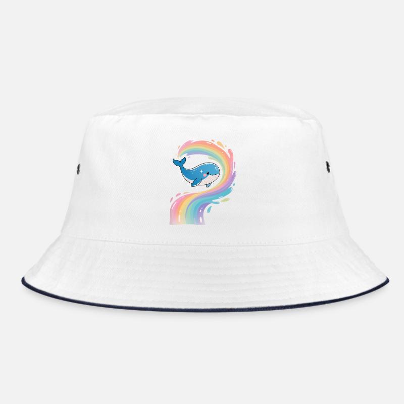 🐳 Regenbogenwal - Magisch Bucket Hat
