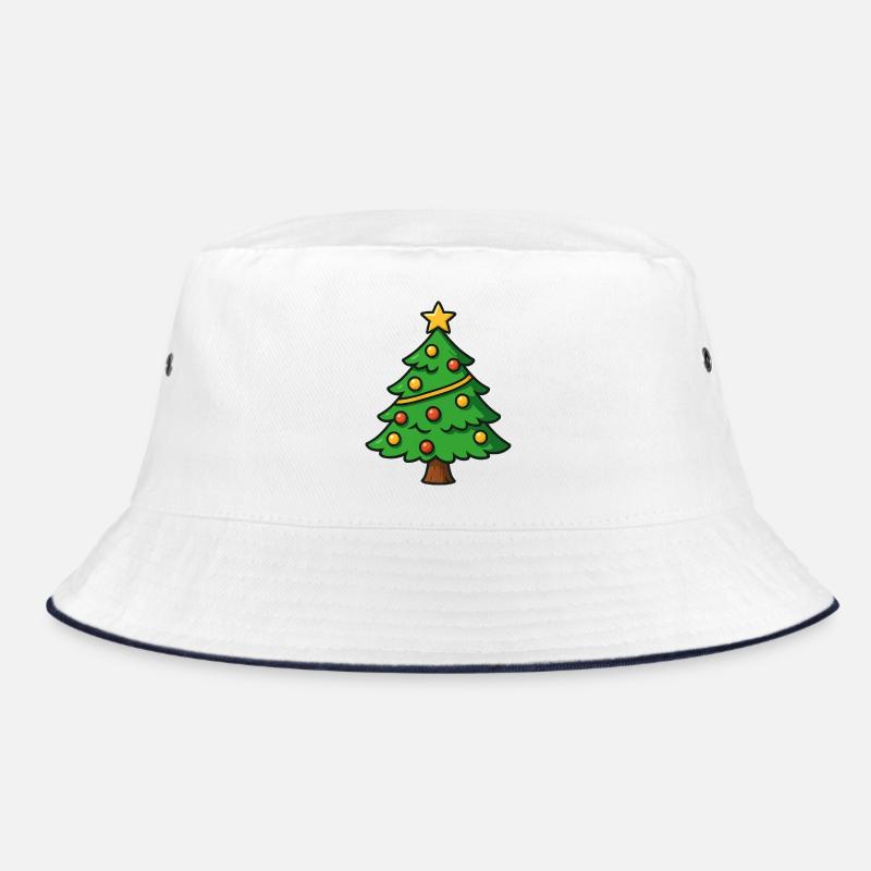 Weihnachtsbaum mit Stern Bucket Hat