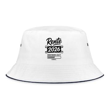 Compte à rebours des rentes 2026 - Bob - blanc/marine - Devant