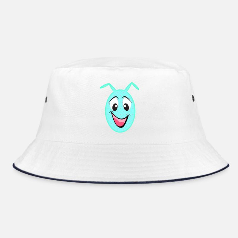 Kawaii Herzchen-Eierfreund Bucket Hat