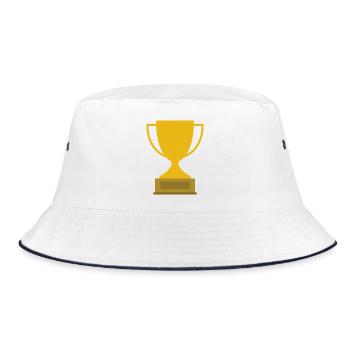 Trophée - Bob - blanc/marine - Devant