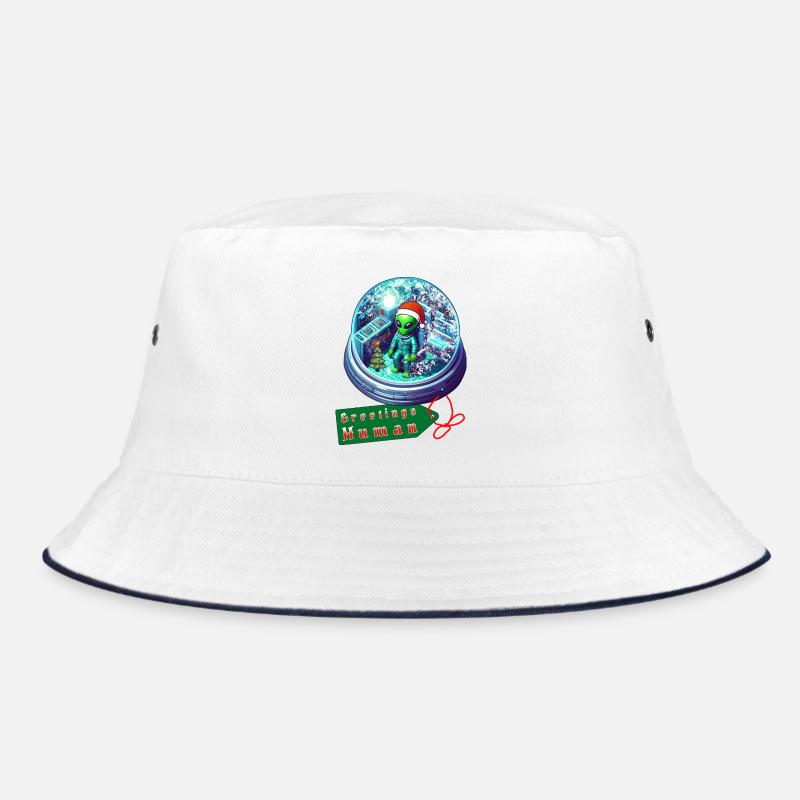 Alien Christmas Bucket Hat
