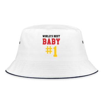 Meilleur bébé - Naissance - Enfant - Bob - blanc/marine - Devant