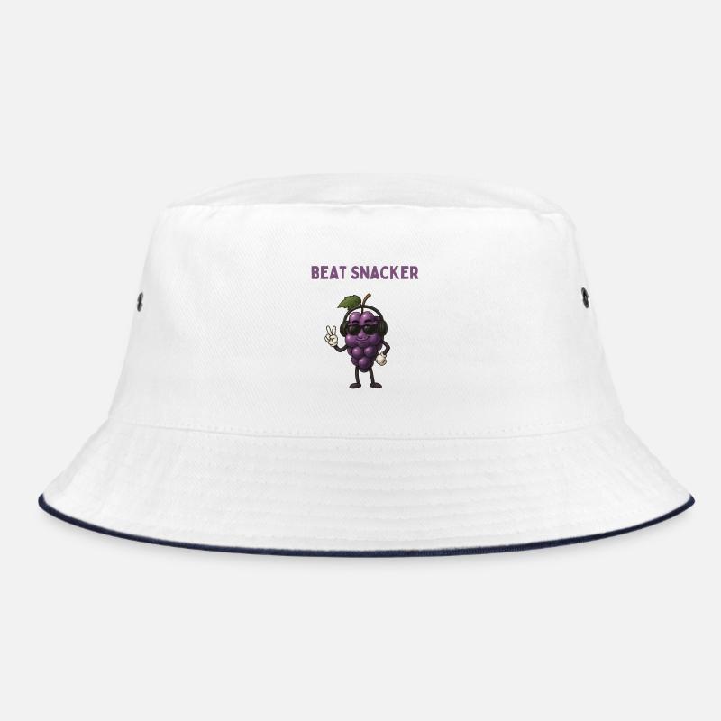 Beat Snacker Traube Kopfhörer Bucket Hat