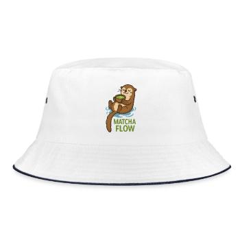 Matcha Flow Otter - Bob - blanc/marine - Devant