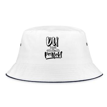Du bist einfach perfekt - Bob - blanc/marine - Devant