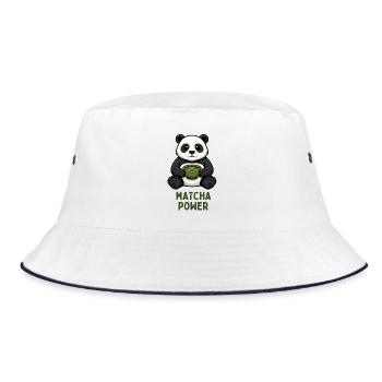 Matcha Kraft Panda - Bob - blanc/marine - Devant