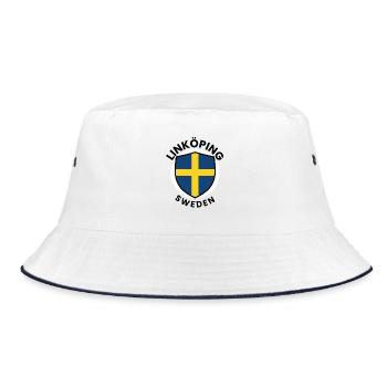 Bouclier de LÄNKÖPING, Suède - Bob - blanc/marine - Devant