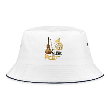 Instruments de musique - Bob - blanc/marine - Devant