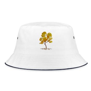 Arbre d'automne - Bob - blanc/marine - Devant
