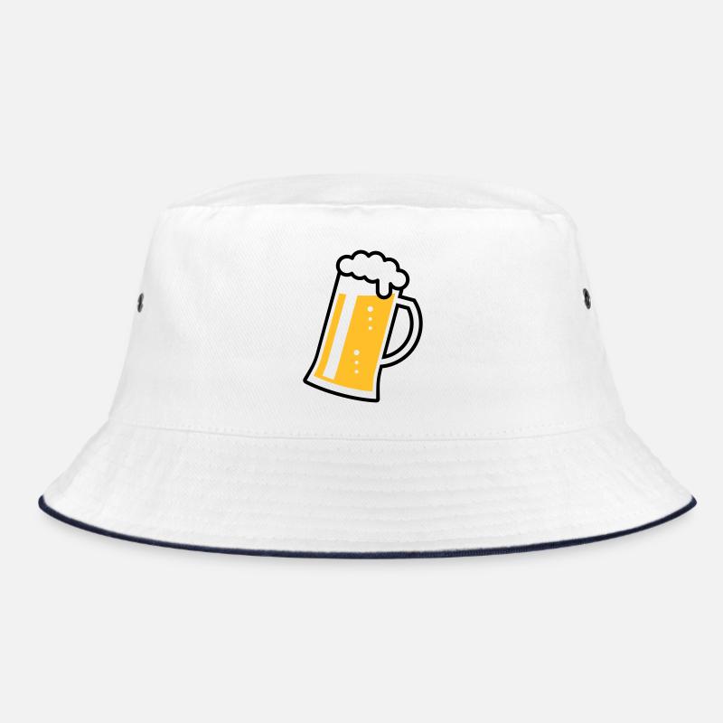 Maßkrug (Bier / Bierseidel / Bierglas / R /// 2C)  Bucket Hat
