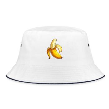 banane - Bob - blanc/marine - Devant