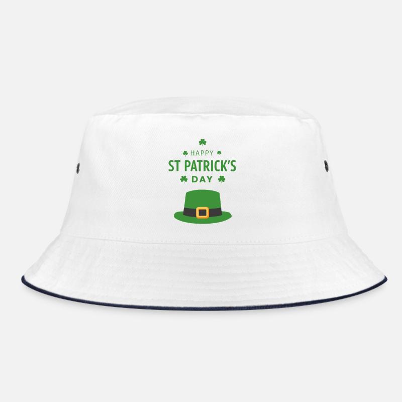 Grüner St. Patrick's Day Hut Bucket Hat