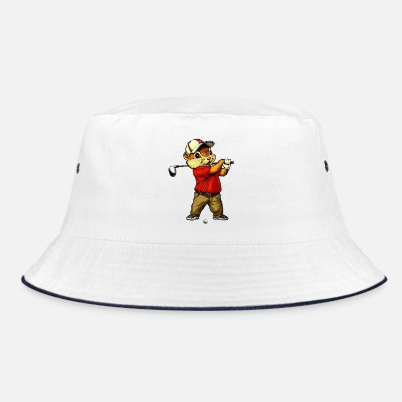 Chipmunk Golf Bucket Hat