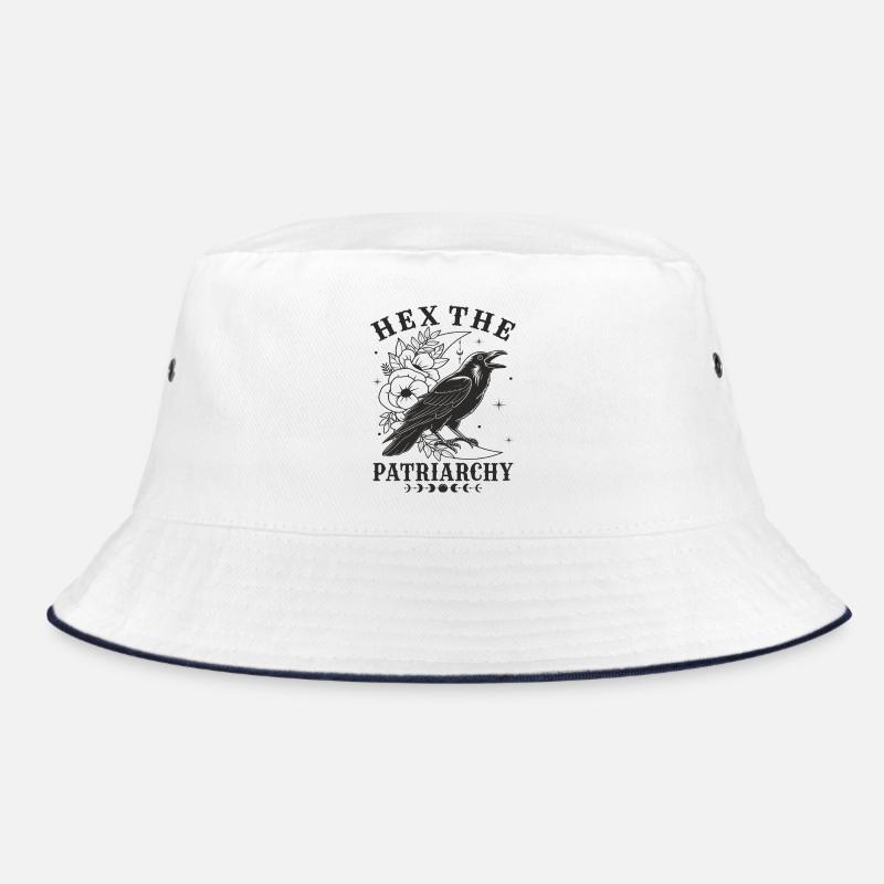 Hex The Patriarchy Feministisches Statement Bucket Hat