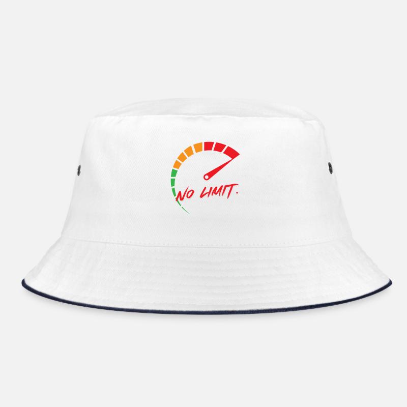 No limit: speed display Bucket Hat