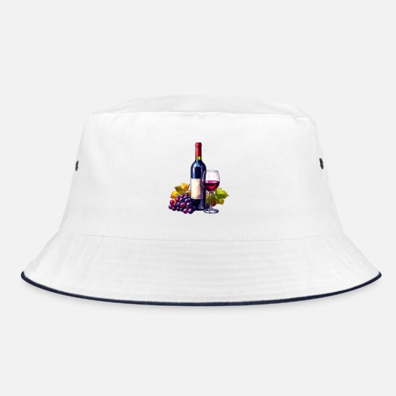 Red Wine / Wine Bucket Hat
