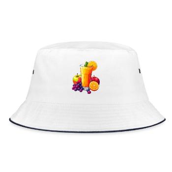 Jus multivitaminé - Bob - blanc/marine - Devant