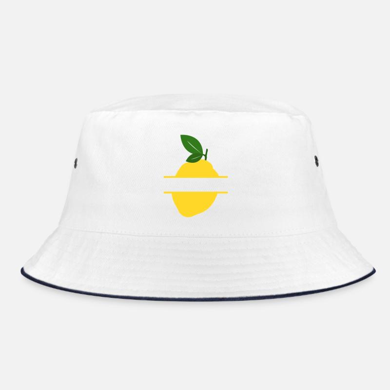 Lemon Split Frame Bucket Hat