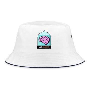 AB Normal - Bucket Hat - white/navy - Front