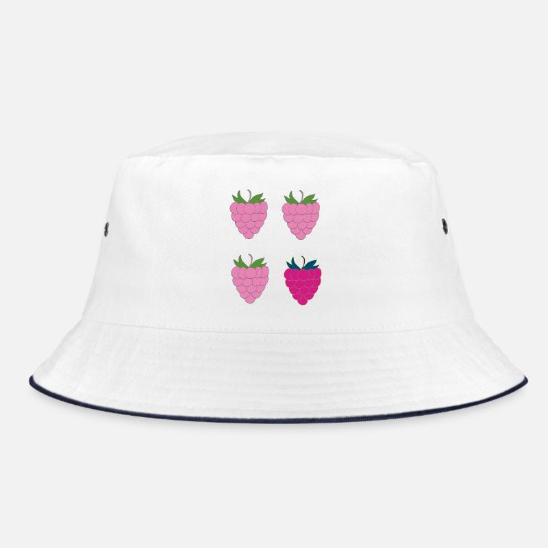Doppel-Himbeer Pop-Art Bucket Hat