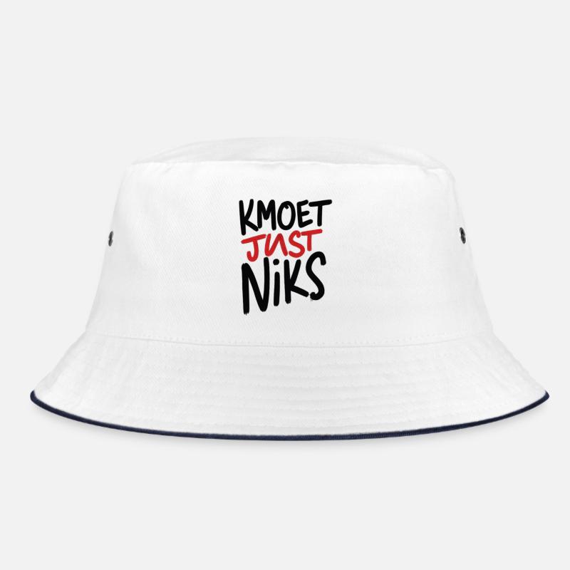 Just Niks Graffiti Red Black Bucket Hat