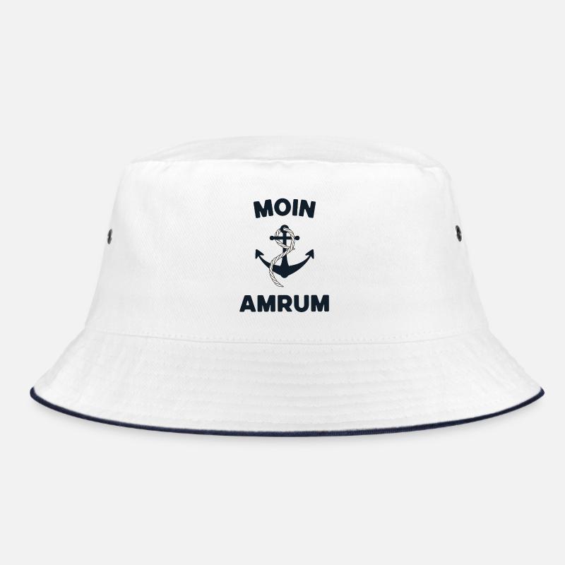 Moin Amrum – Maritimes Anker-Design Bucket Hat