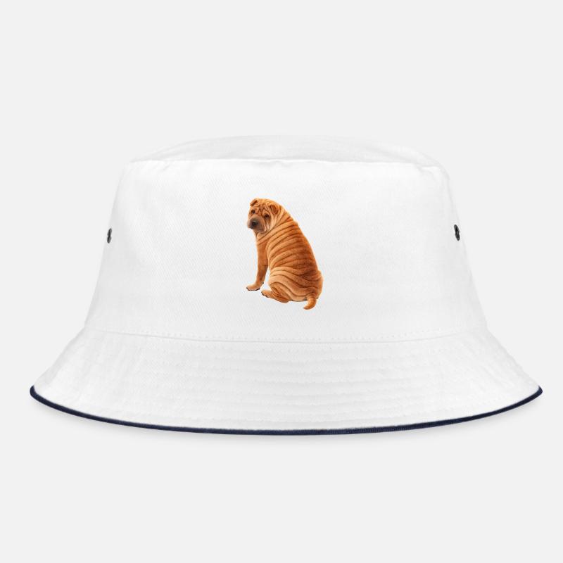 Sitzende Shar Pei Bucket Hat