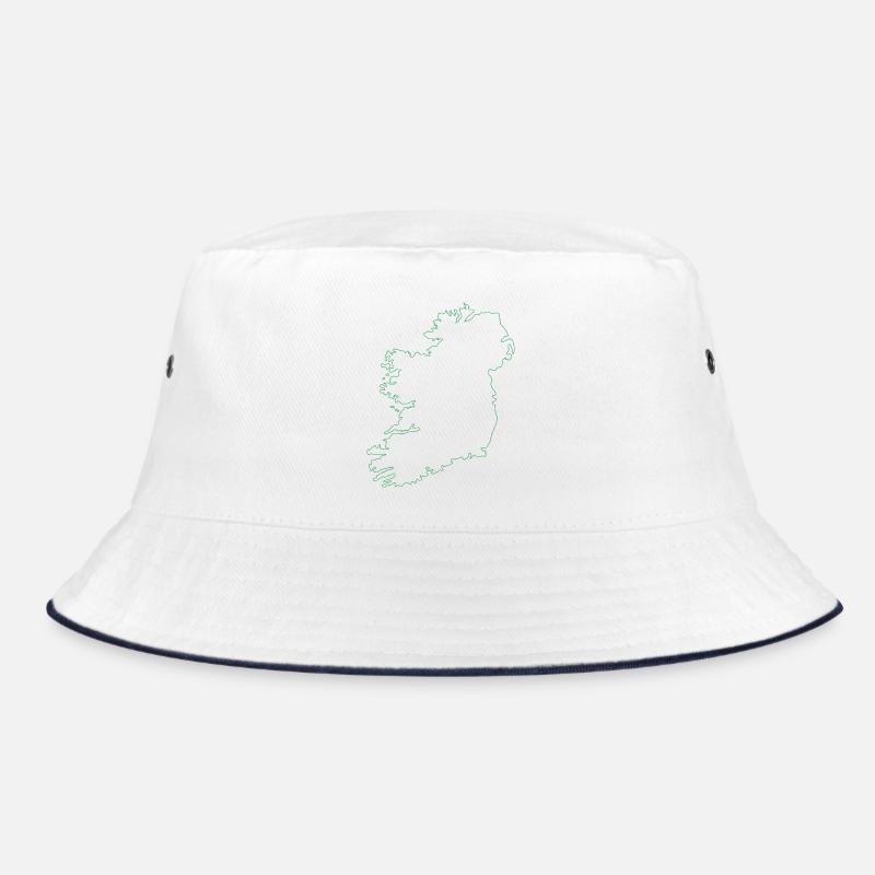 Ireland map Bucket Hat