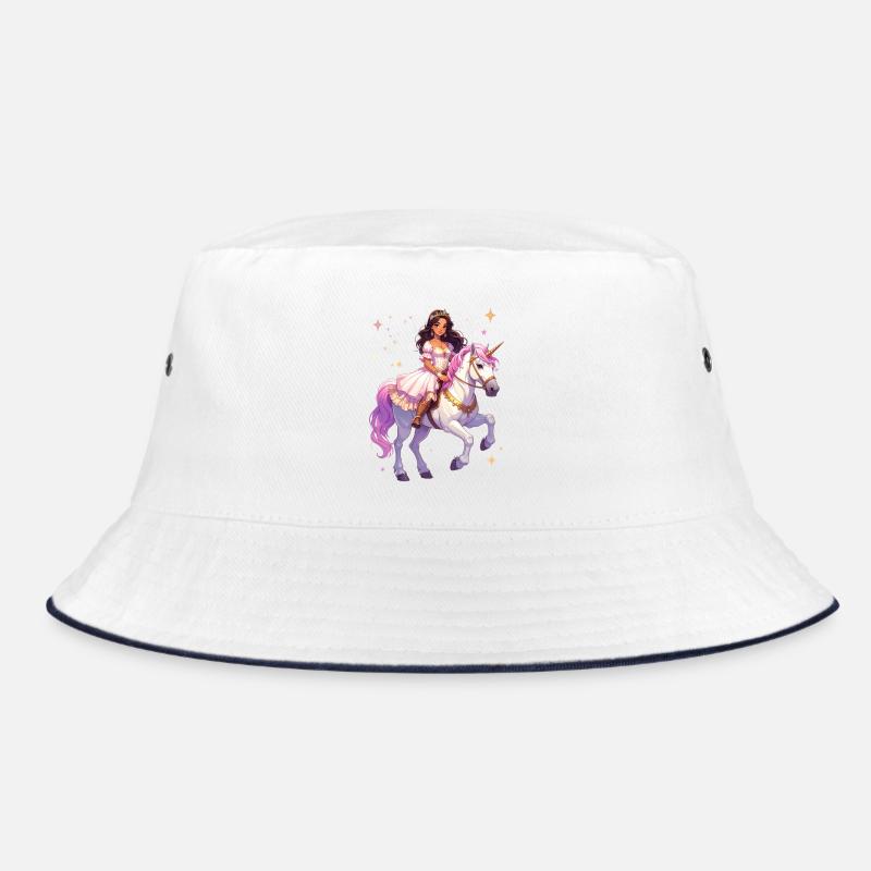 Prinzession auf einem Einhorn Bucket Hat