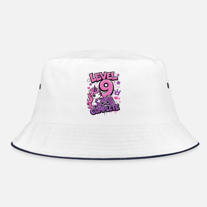 Level 9 Complete Einhorn Controller Mädchen  Bucket Hat