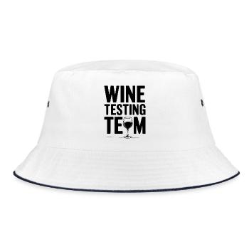 Équipe d’essais de vin - Bob - blanc/marine - Devant