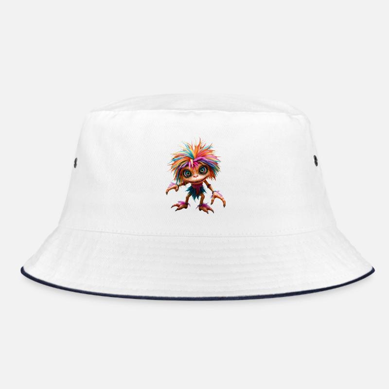Créature poilue multicolore Bob