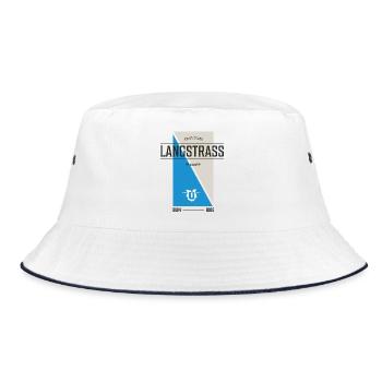 Zurich Langstrass Edition - Bucket Hat - white/navy - Front