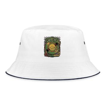 Dub Reggae Dreamer - Bob - blanc/marine - Devant