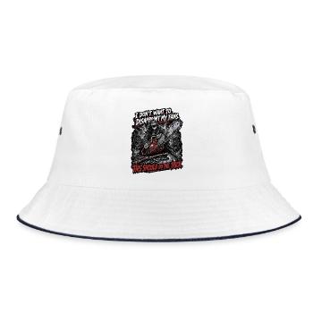 This Should Do The Trick - Bucket Hat - white/navy - Front