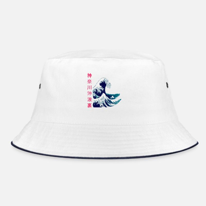 The big wave off Kanagawa Bucket Hat