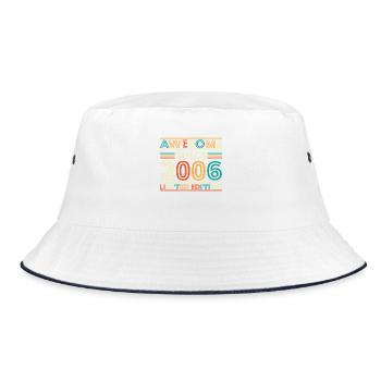 Impressive since 2006 - Bucket Hat - white/navy - Front