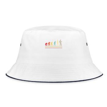 Entwicklung Firefighters Firefighters Spieler - Bucket Hat - Weiß/Navy - Vorne