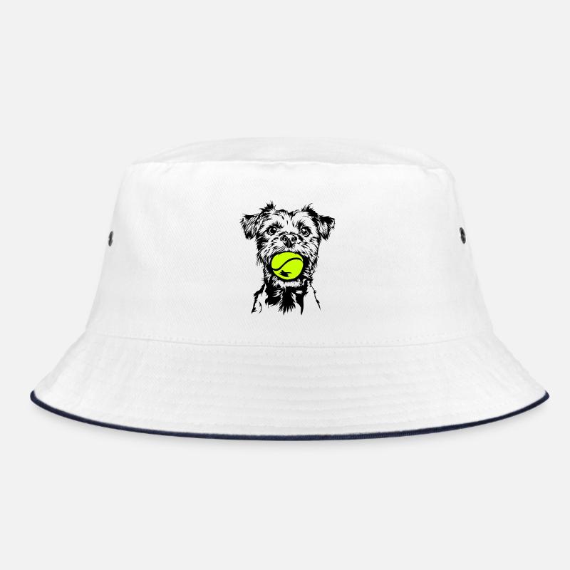 Border Terrier Hunde Hund Wilsigns Bucket Hat