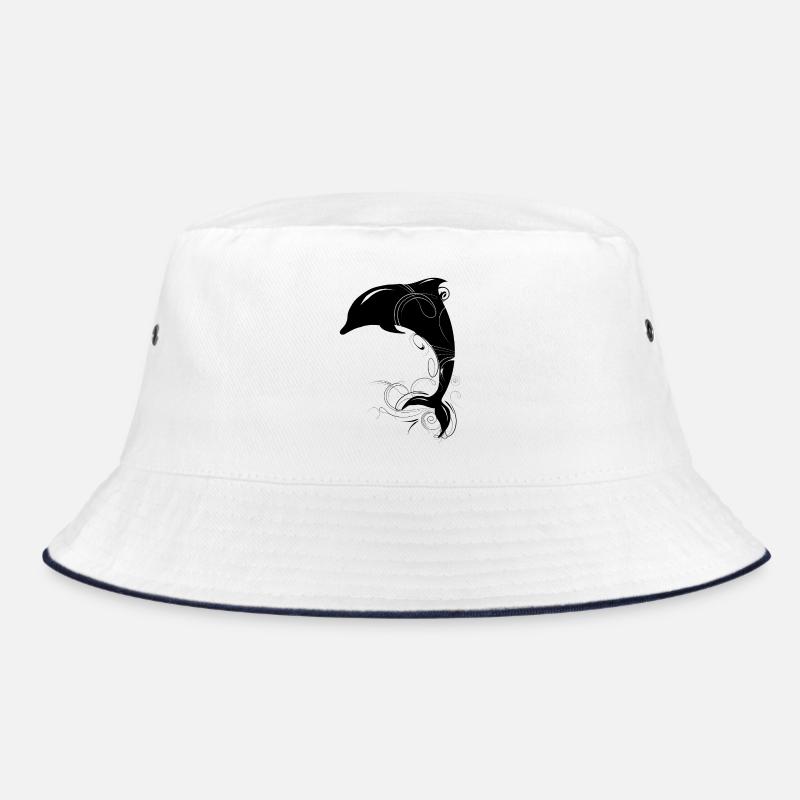 springender Delfin Bucket Hat
